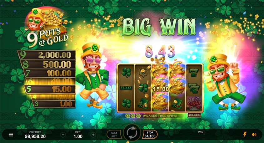 online 3 reel slots